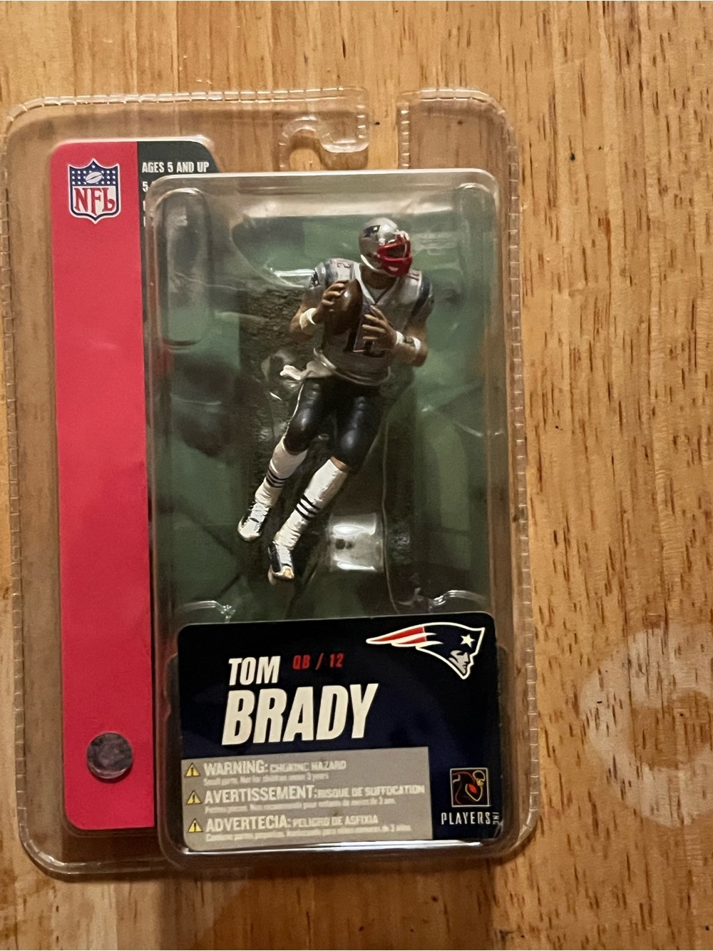 Tom Brady New England Patriots Action Figure - Blue/White